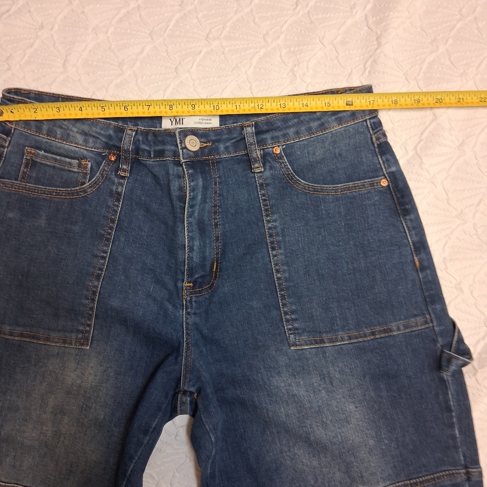 YMI Women's Straight Leg Jeans Blue - Picture 16 of 16